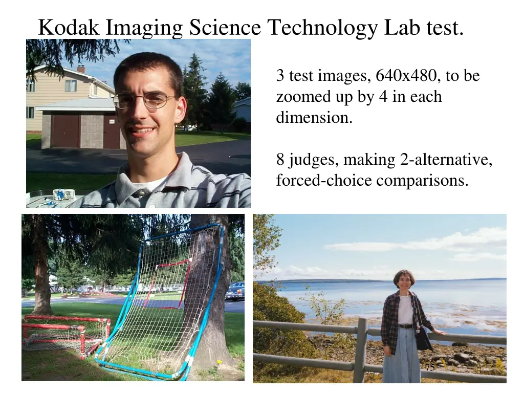 kodak imaging science technology lab test