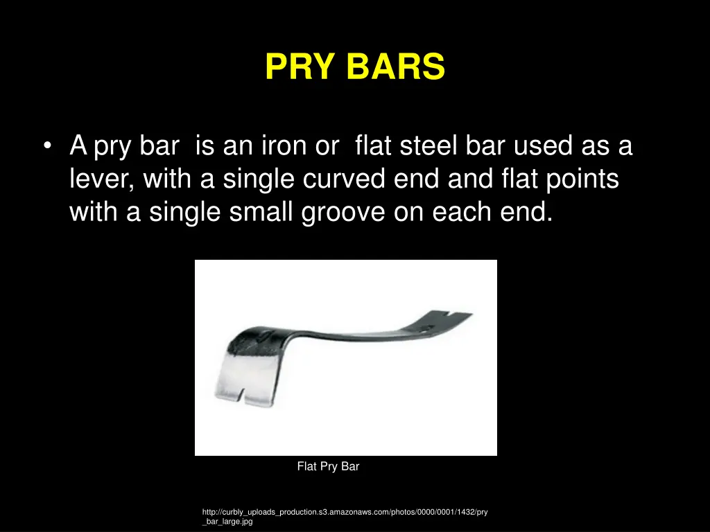 pry bars 1