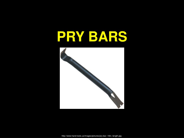 pry bars