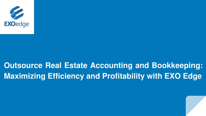 outsource real estate accounting and bookkeeping