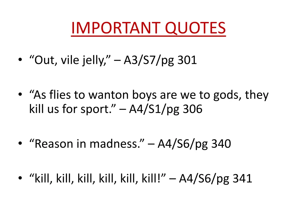 important quotes 2