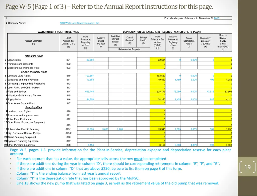 page w 5 page 1 of 3 refer to the annual report