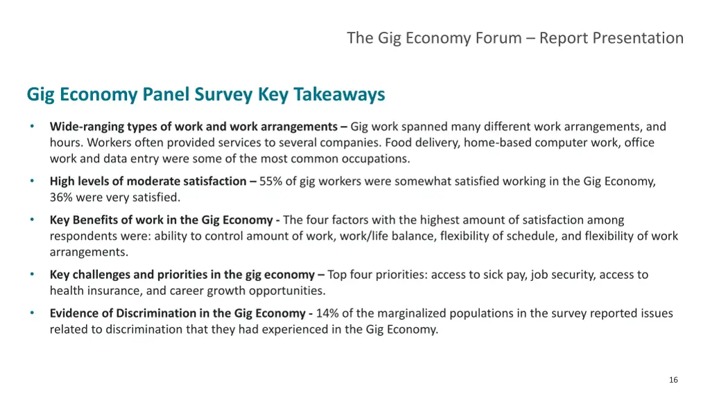 the gig economy forum report presentation 10