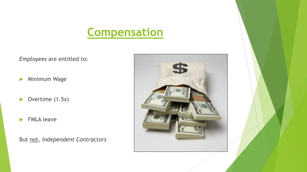 compensation