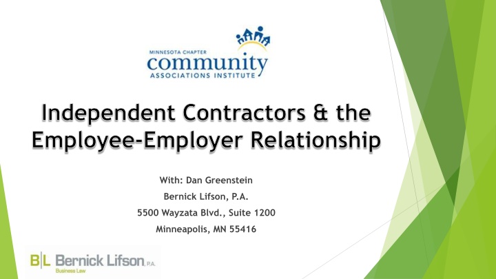 independent contractors the employee employer