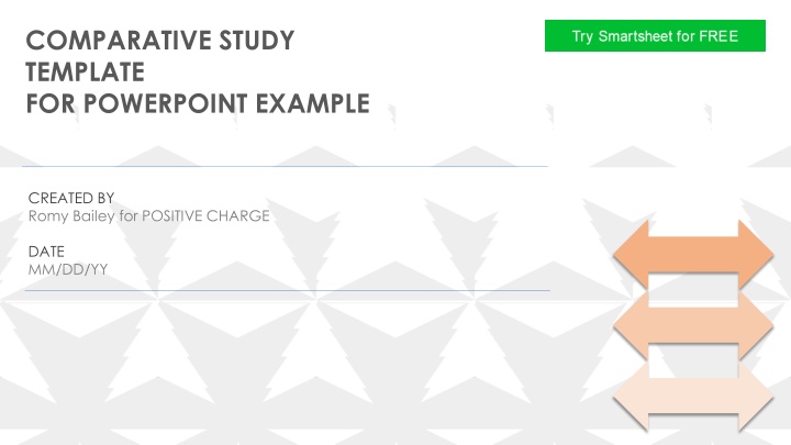 comparative study template for powerpoint example