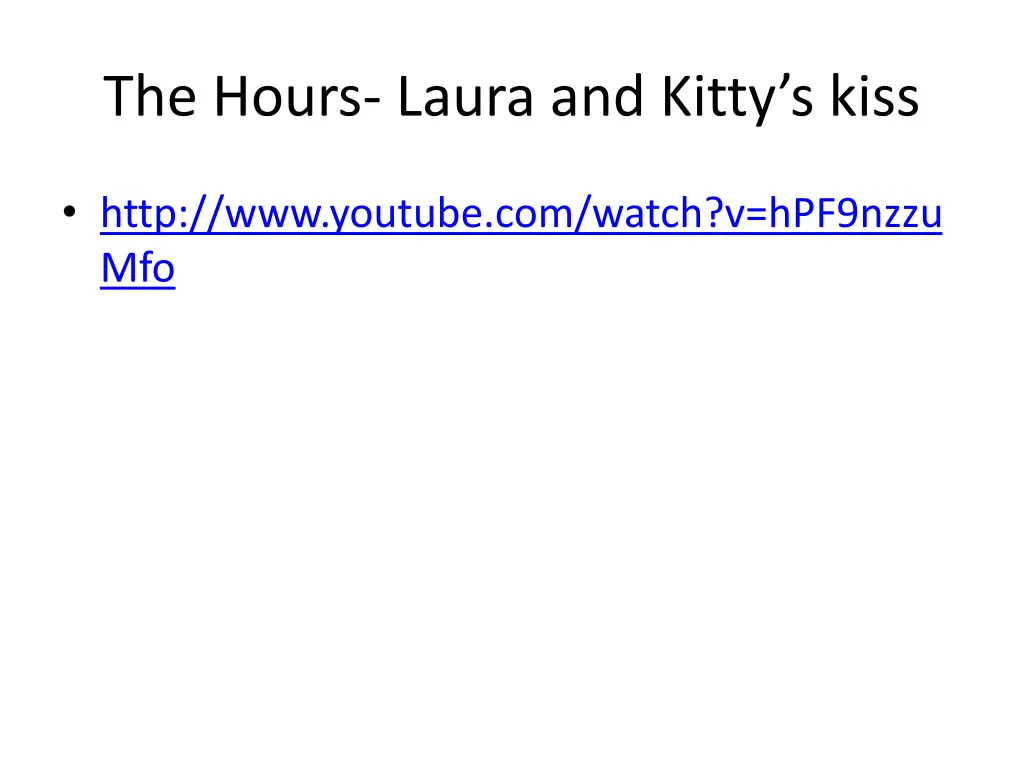 the hours laura and kitty s kiss 1