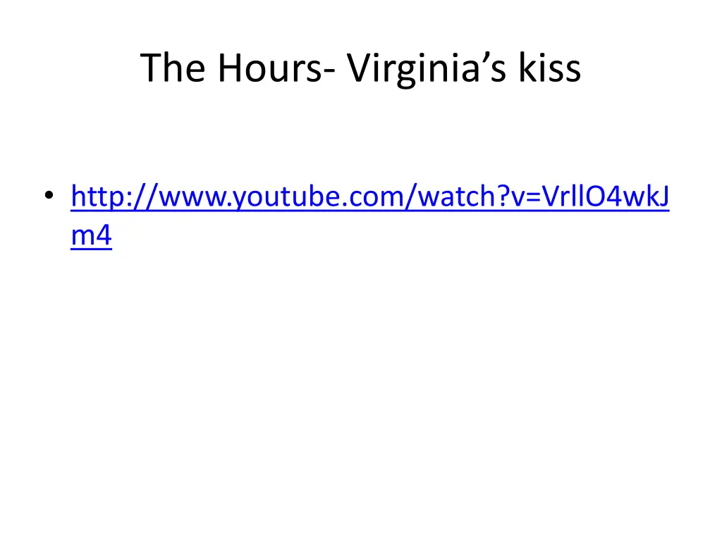 the hours virginia s kiss 1