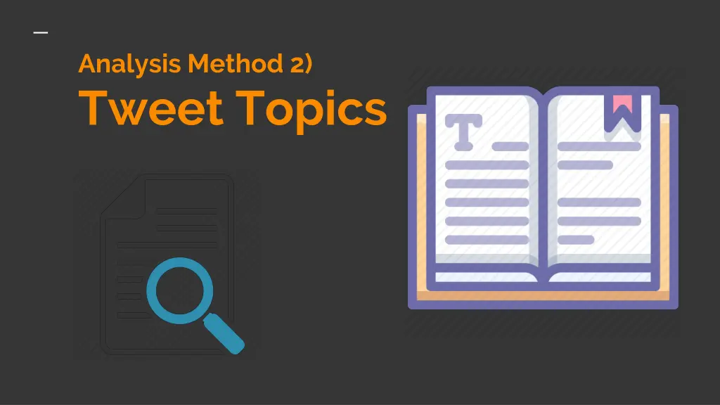 analysis method 2 tweet topics