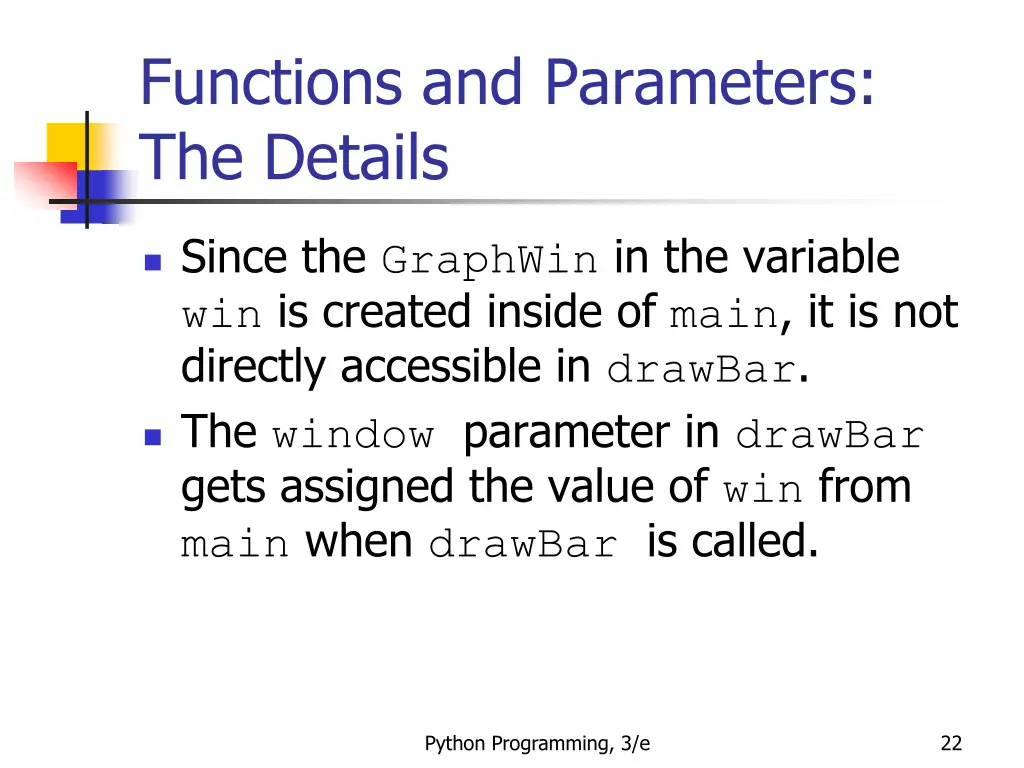 functions and parameters the details 2