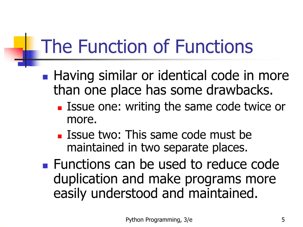 the function of functions 1