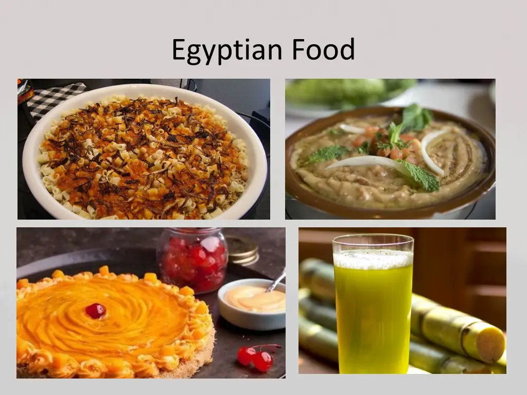 egyptian food