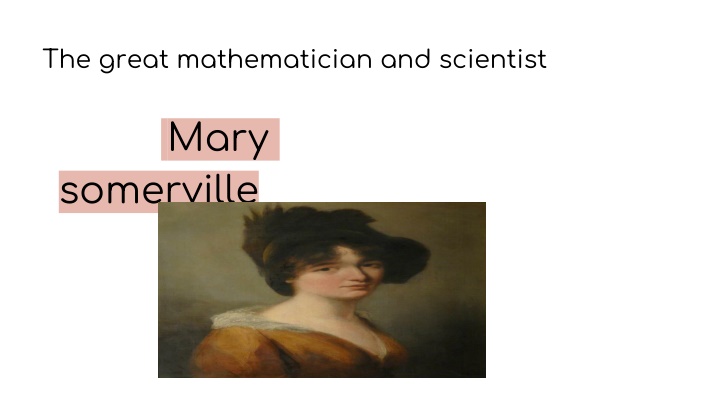 the great mathematician and scientist