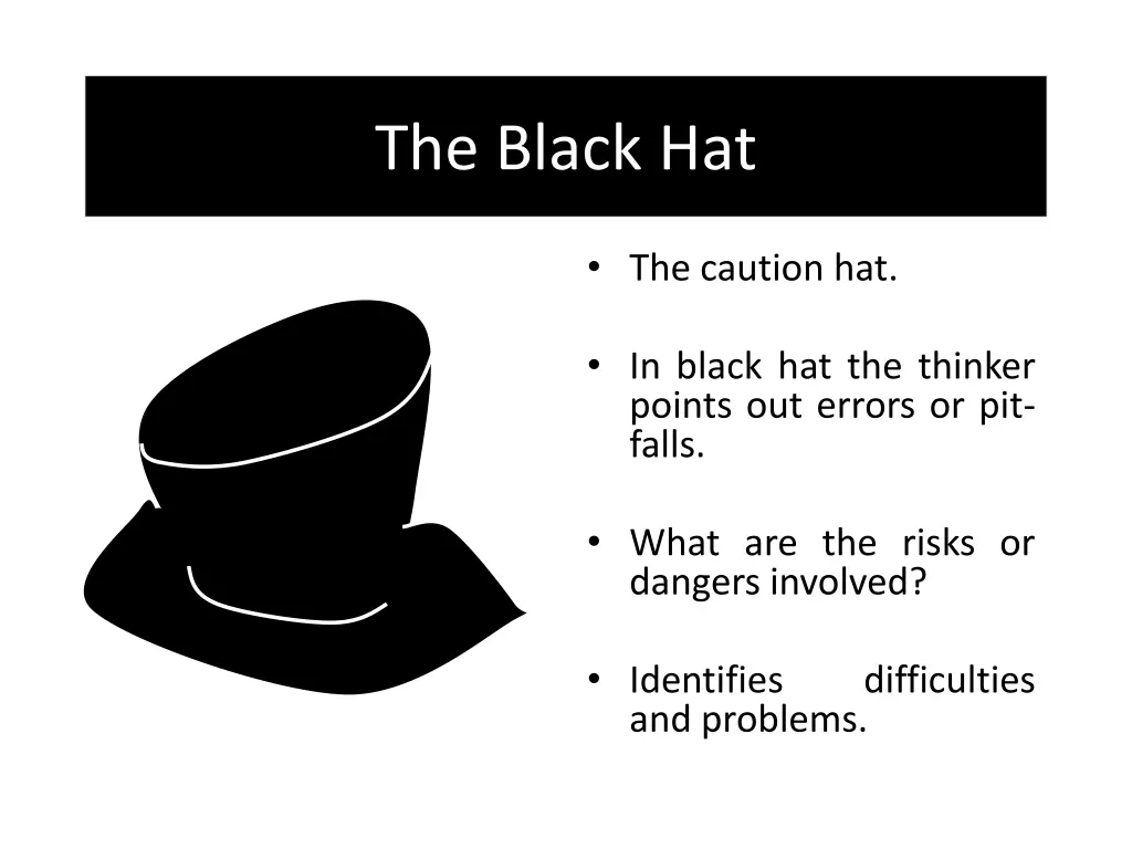 the black hat 1