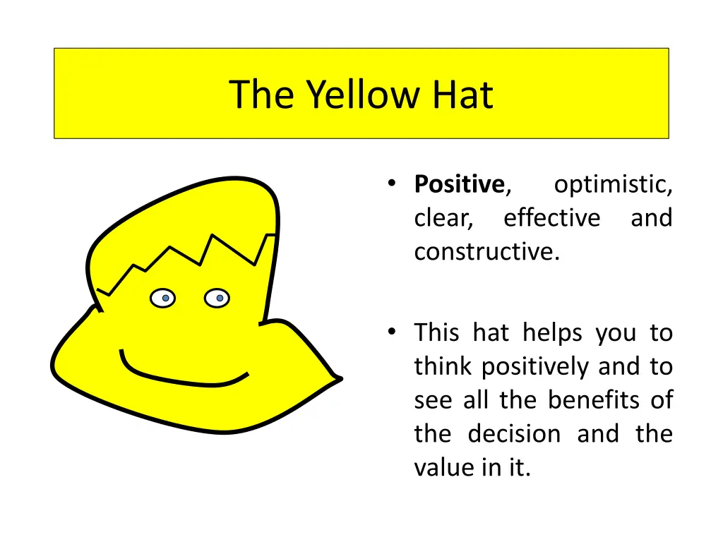 the yellow hat