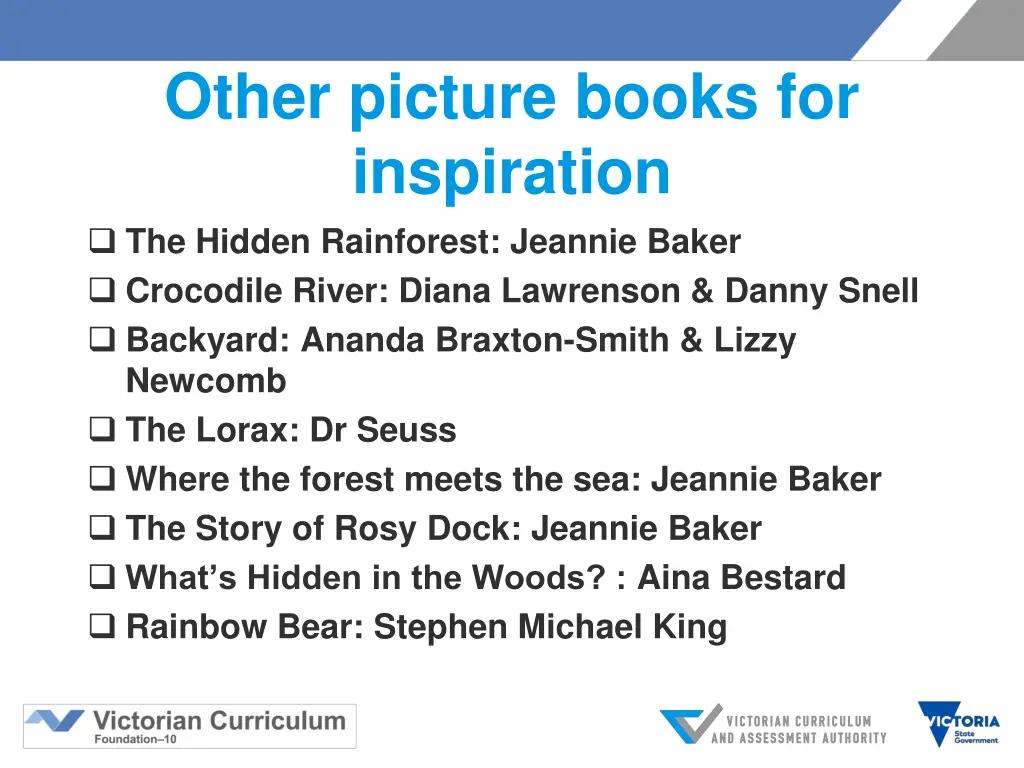 other picture books for inspiration the hidden