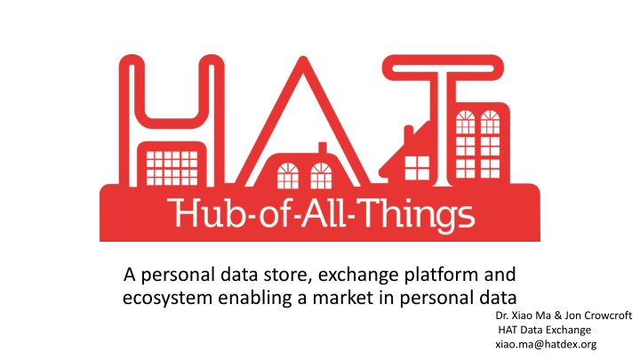 a personal data store exchange platform