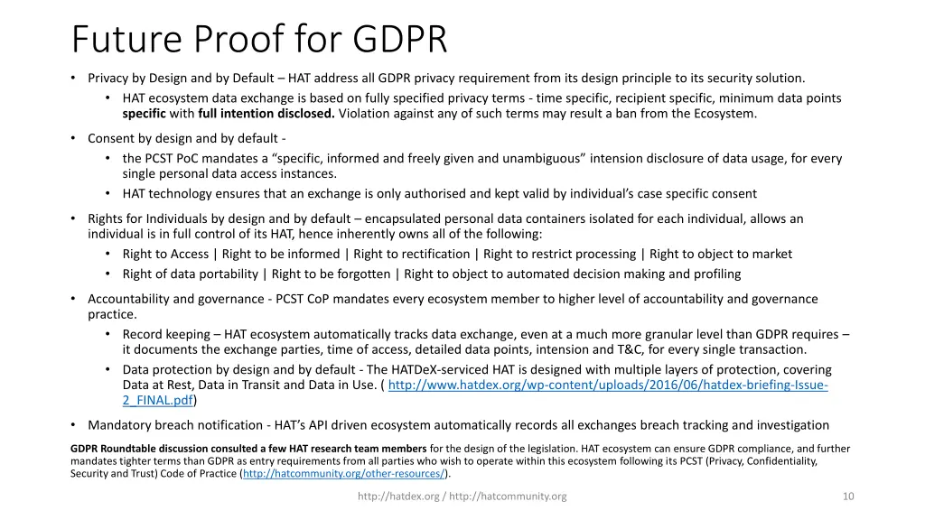 future proof for gdpr privacy by design