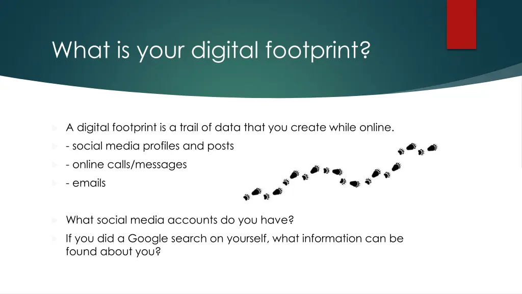 what is your digital footprint