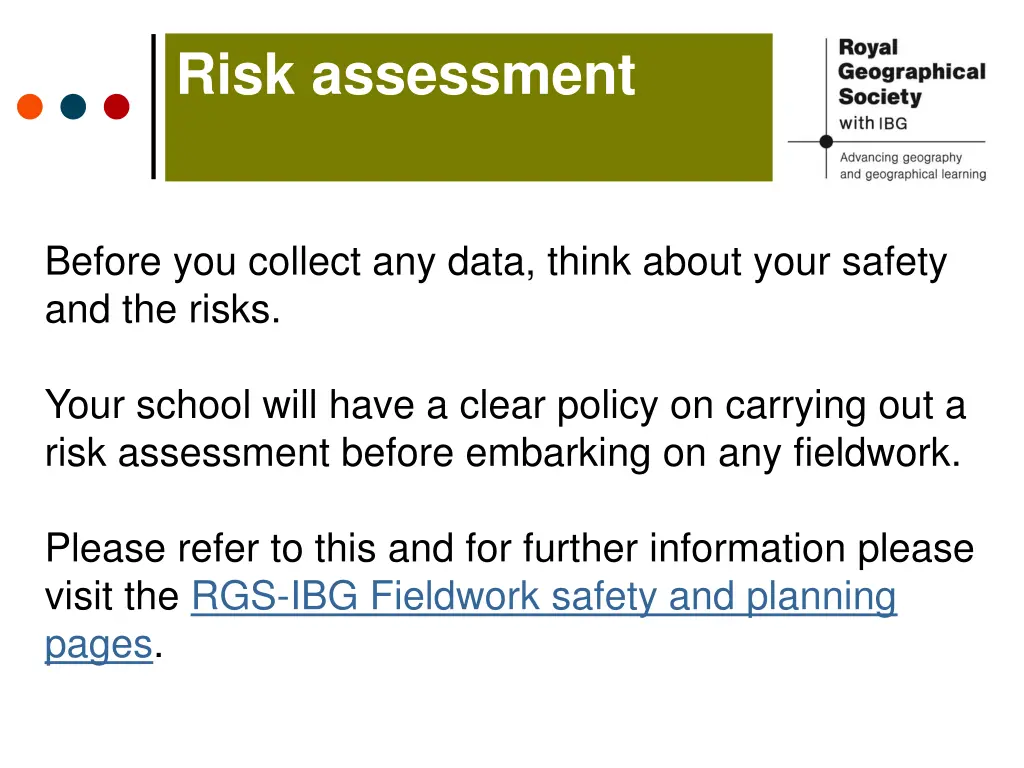 risk assessment