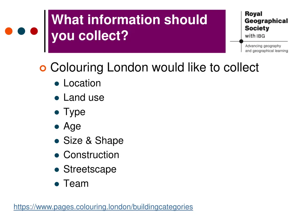 what information should you collect