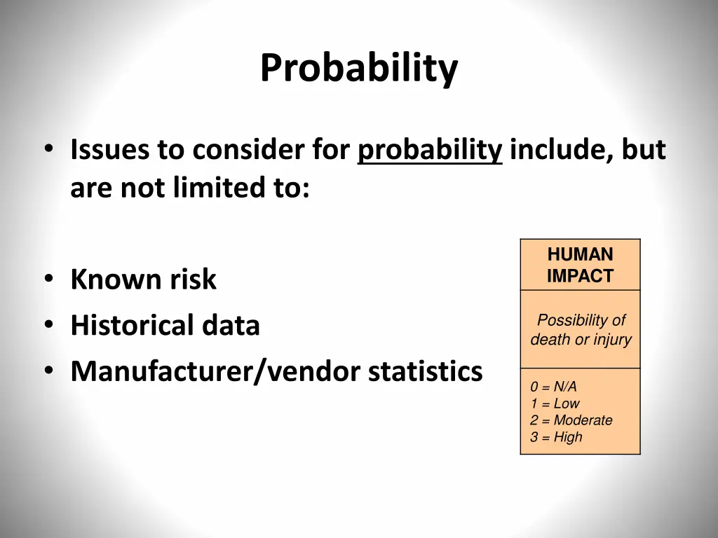 probability