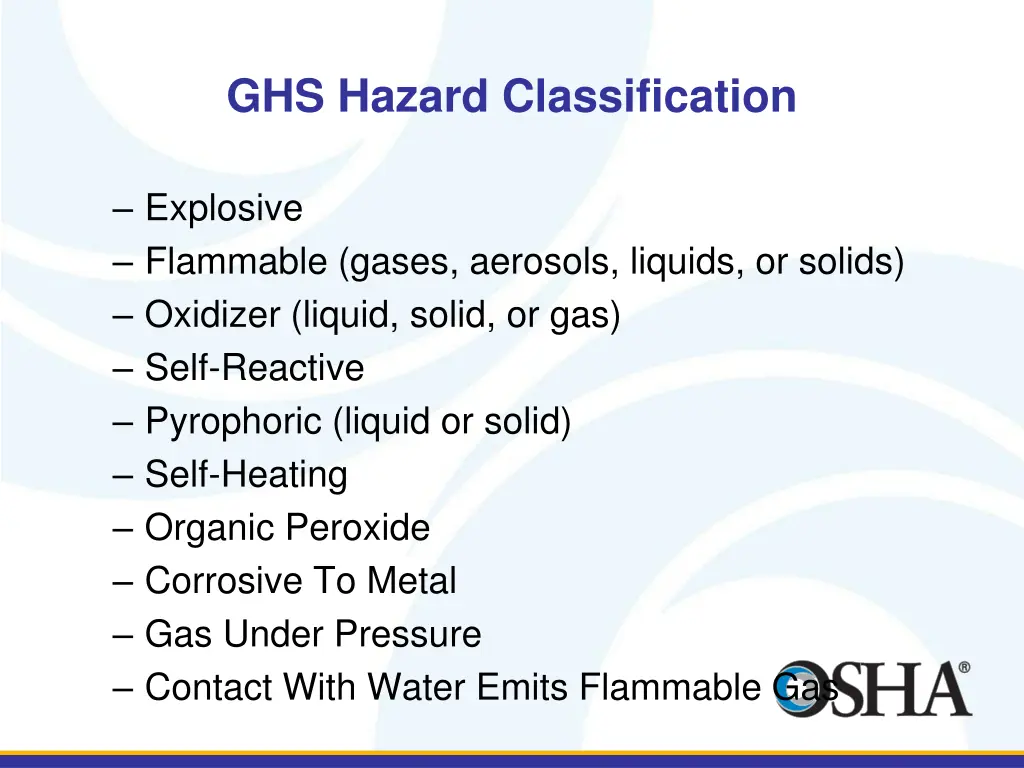 ghs hazard classification 3