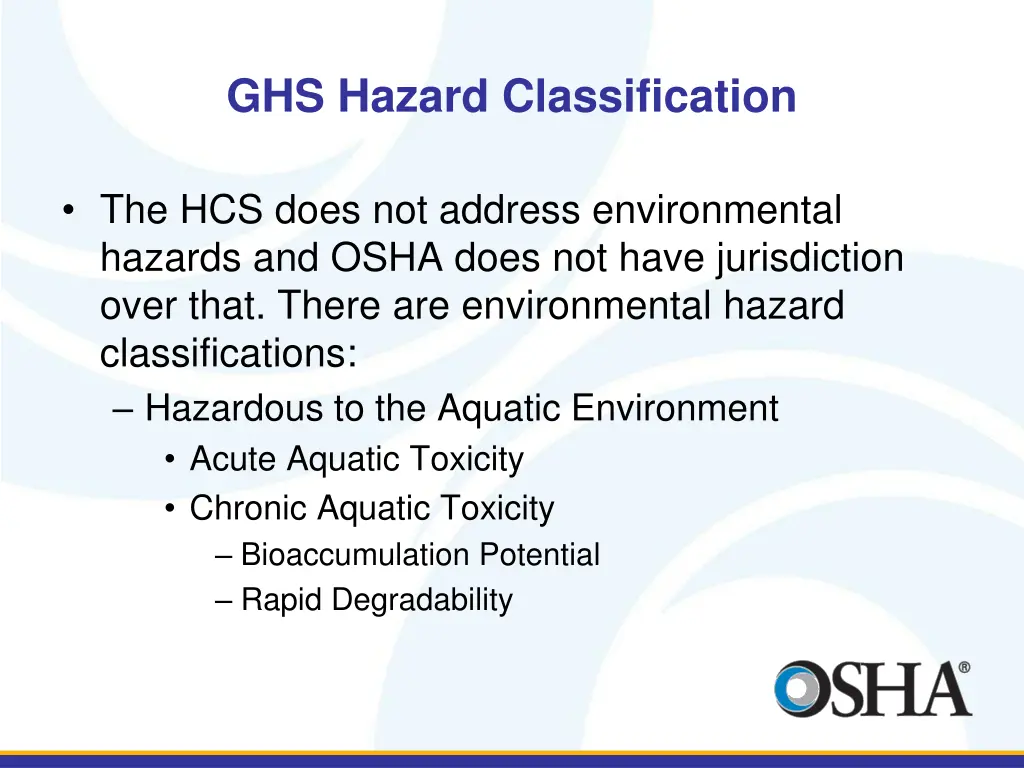 ghs hazard classification 4