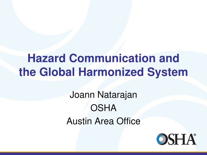 hazard communication and the global harmonized