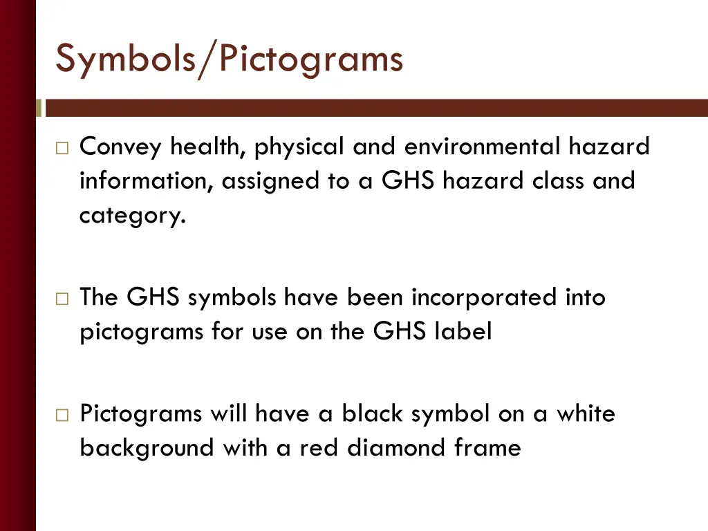 symbols pictograms