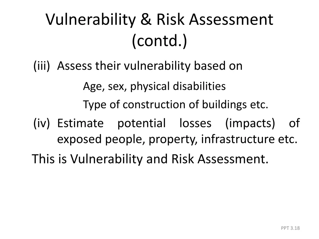 vulnerability risk assessment contd 2