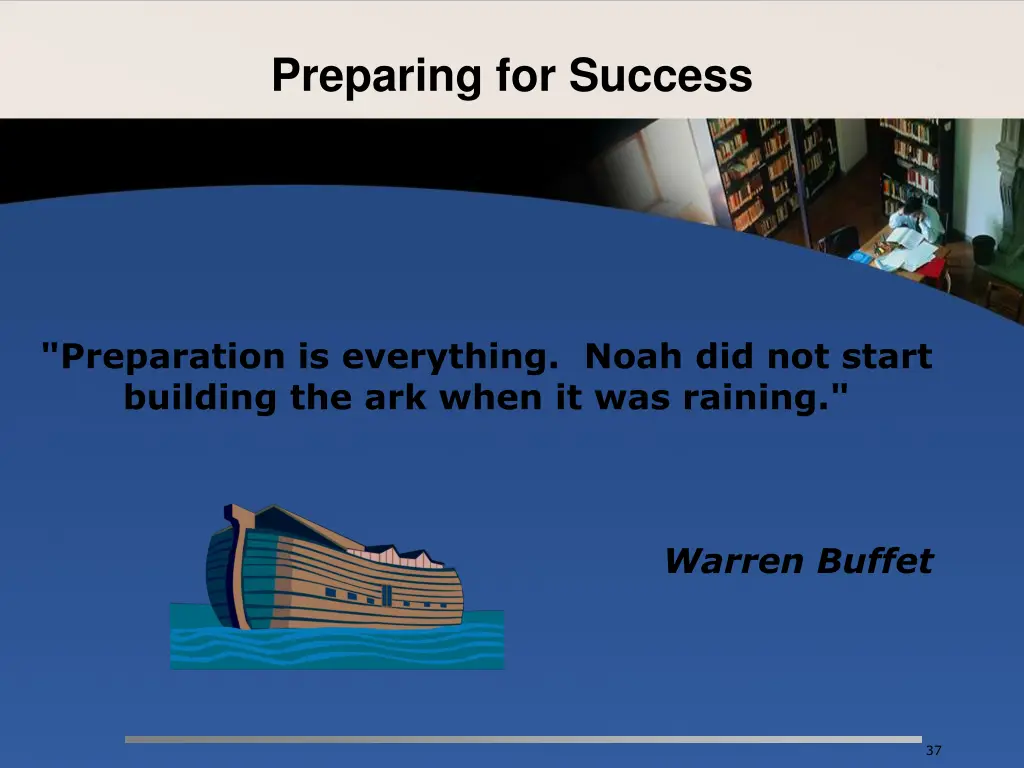 preparing for success