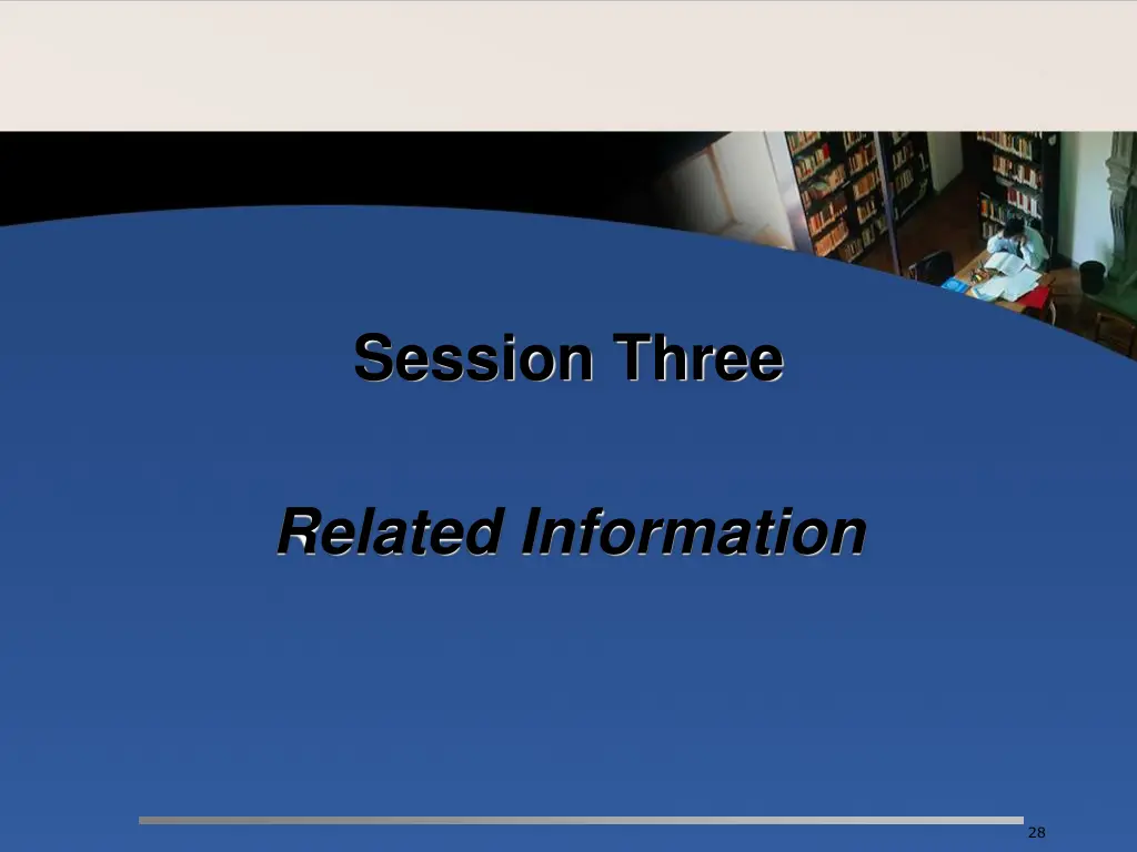 session three 3