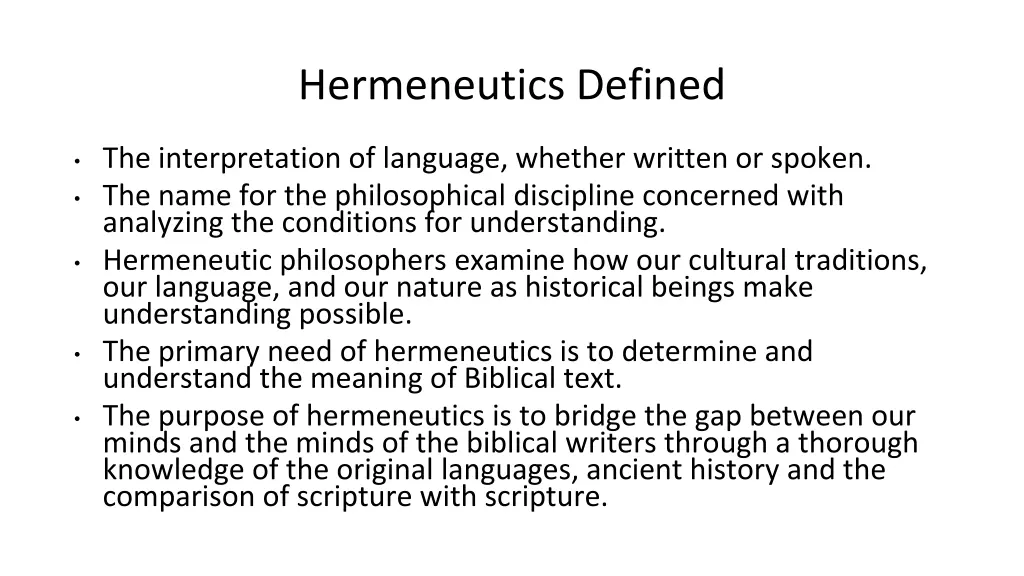 hermeneutics defined