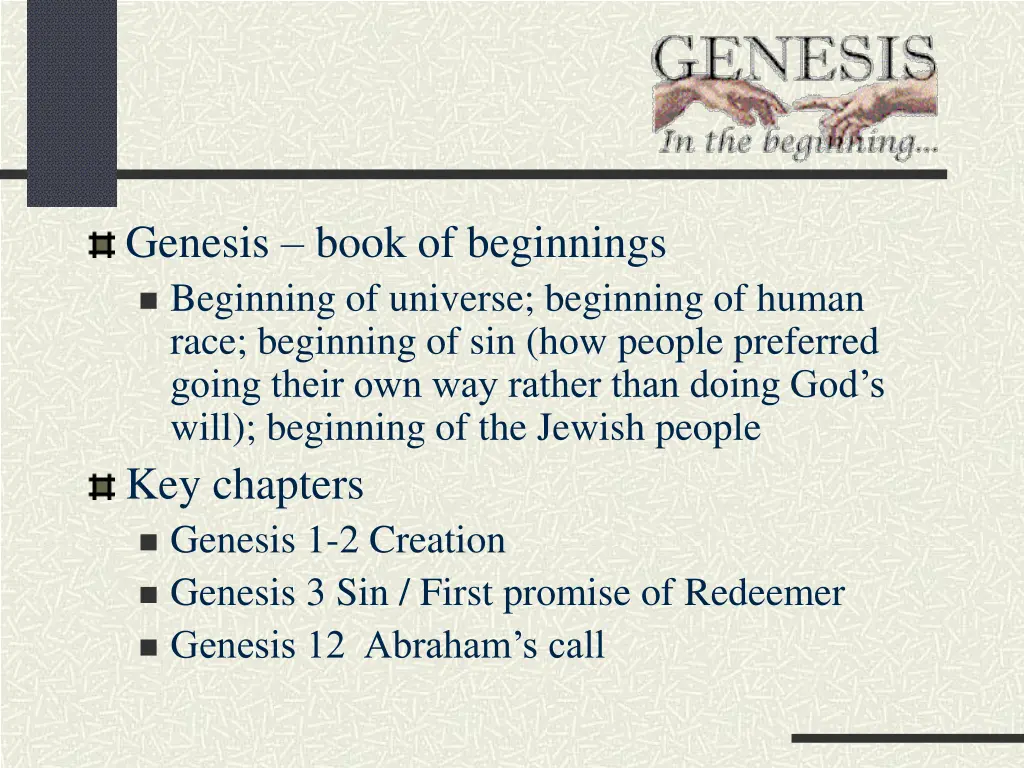 genesis book of beginnings beginning of universe