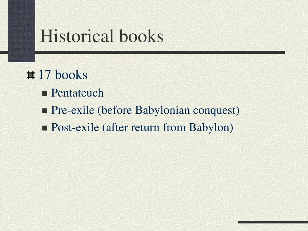 historical books