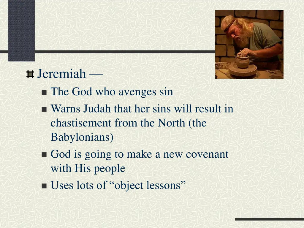 jeremiah the god who avenges sin warns judah that