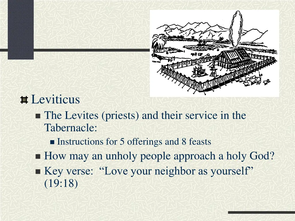 leviticus the levites priests and their service