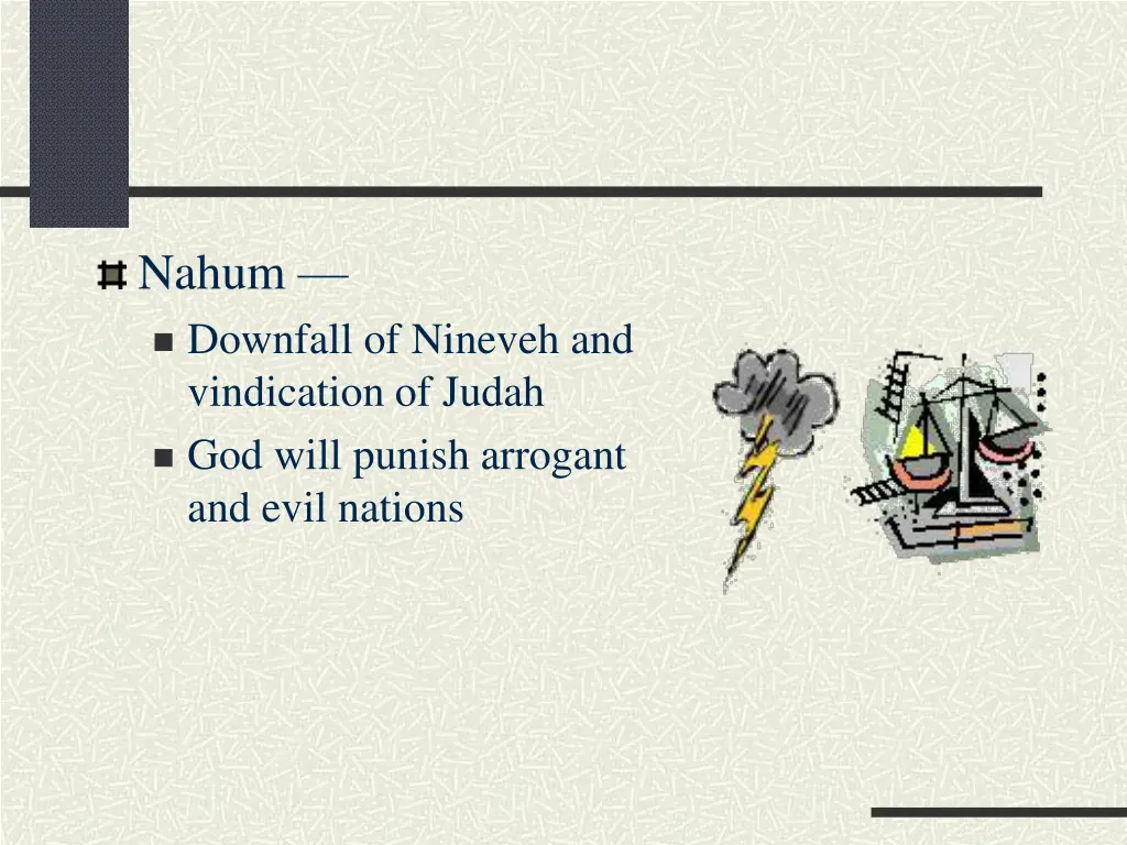 nahum downfall of nineveh and vindication