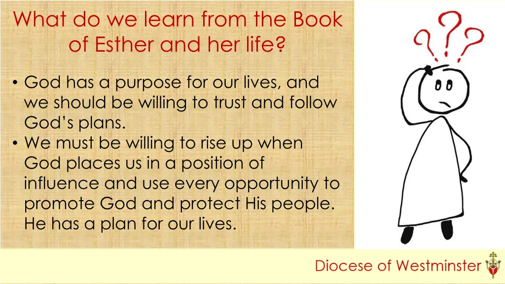 what do we learn from the book of esther