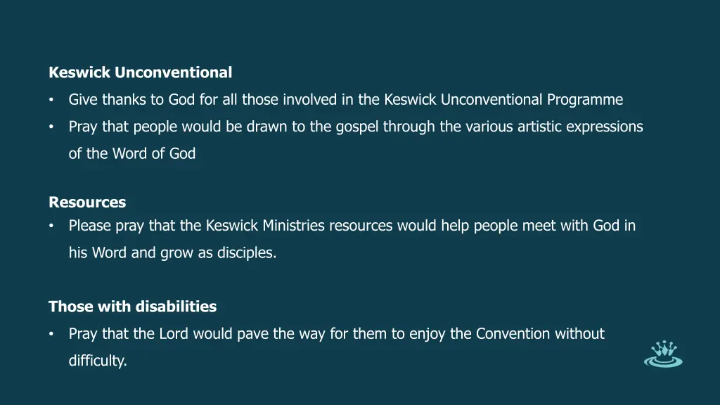 keswick unconventional