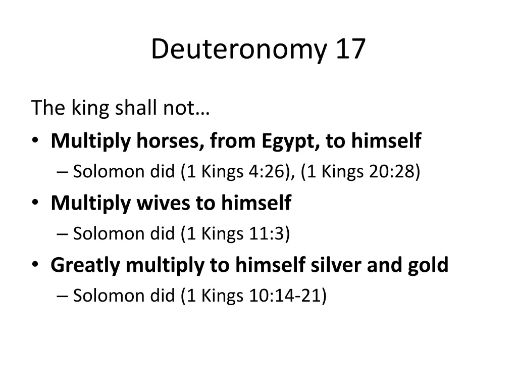 deuteronomy 17