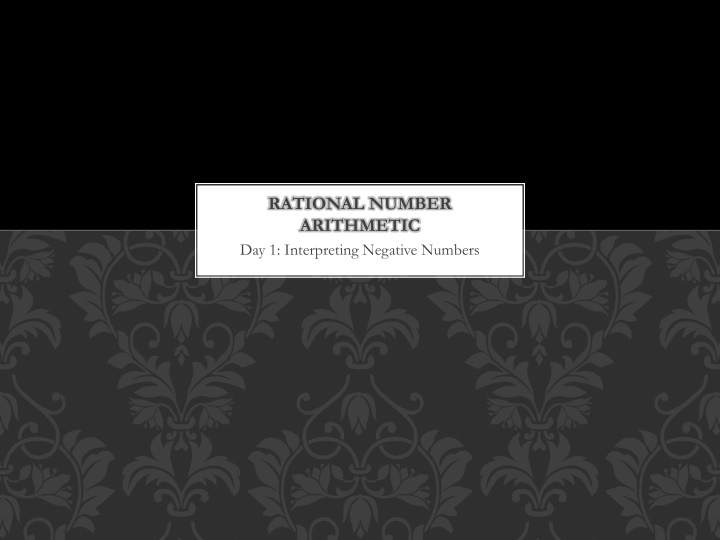 rational number arithmetic