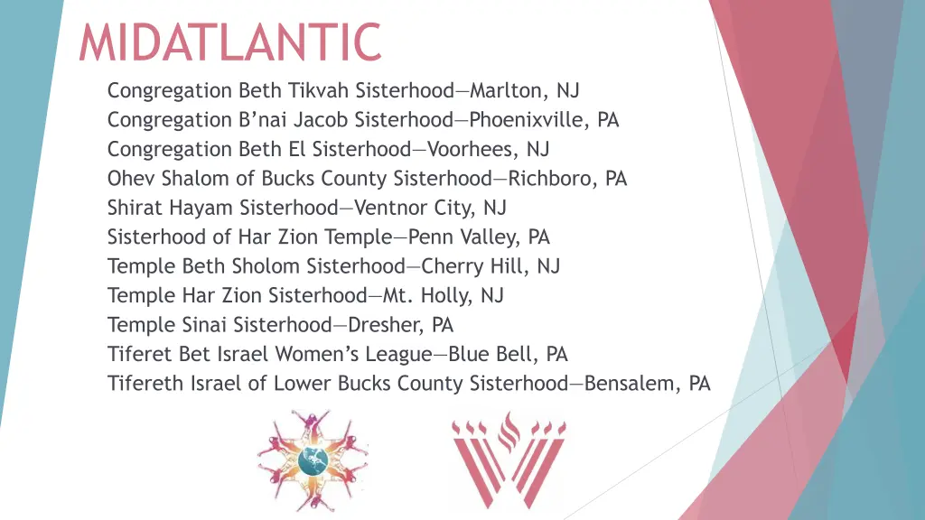 midatlantic congregation beth tikvah sisterhood