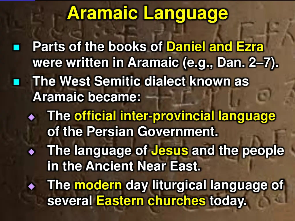 aramaic language