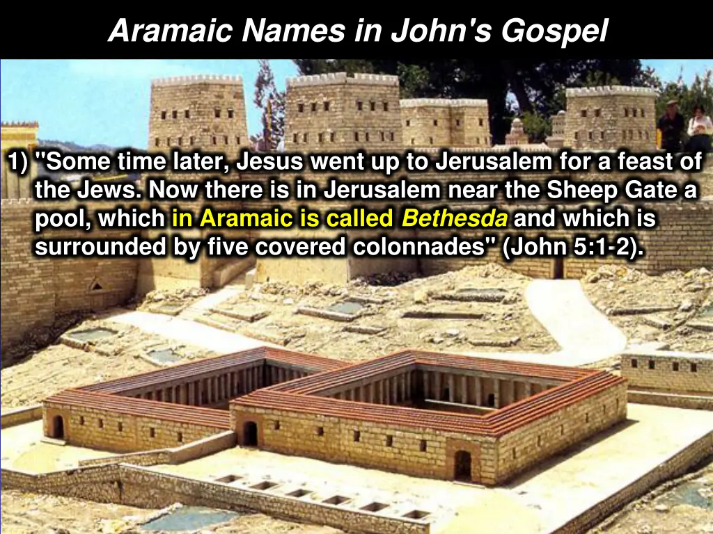 aramaic names in john s gospel