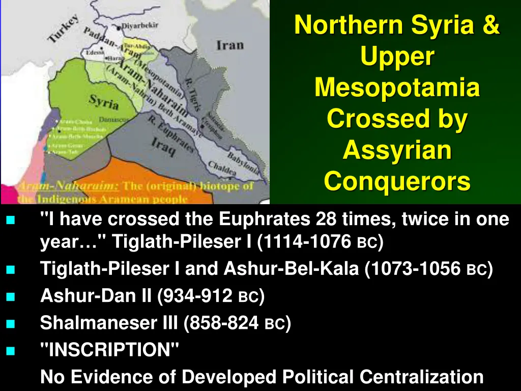 northern syria upper mesopotamia crossed