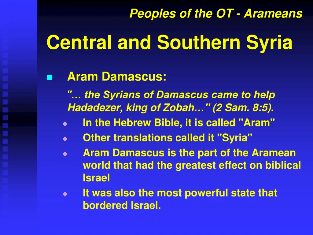 peoples of the ot arameans 4