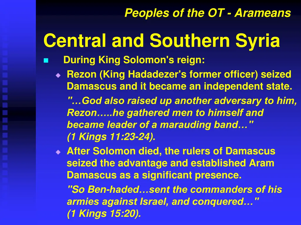 peoples of the ot arameans 5