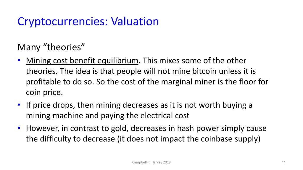 cryptocurrencies valuation 6